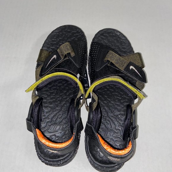 Nike ACG Air Deschutz + Men\'s Size 7 Olive Canvas/Black DH1039-300 Sandals NEW main image 5